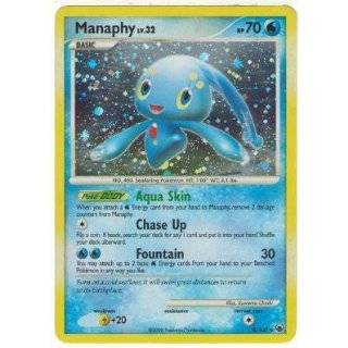   HS2 Unleashed Single Card Manaphy #3 Holo Rare [Toy]: Toys & Games