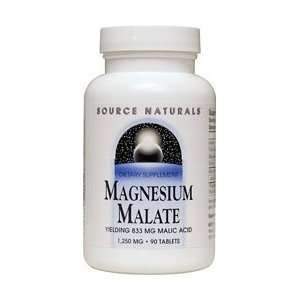  Source Naturals Magnesium Malate    1250 mg   90 Tablets 