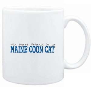  Mug White  My best friend is a Maine Coon  Cats: Sports & Outdoors
