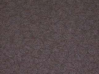 yards Zoe Eggplant Purple Black Upholstery Fabric  