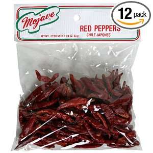Mojave Japanese Red Peppers, 2.25 Ounce Grocery & Gourmet Food