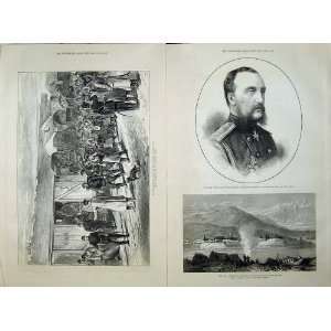   1877 Duke Nicholas Russian Army Railway Jassy Danube