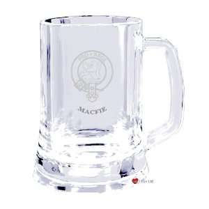 Macfie Clan Crest 500ml Engraved Glass Tankard Patio 