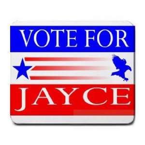  VOTE FOR JAYCE Mousepad