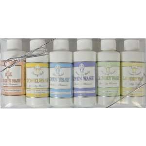  LINEN WASH SAMPLER OF LINEN WASHES AND CLEANERS IN GIFT 