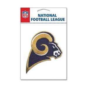  NFL Embroidered 3D Stickers ST. LOUIS RAMS   DISCONTINUED 