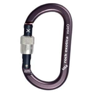 Rock Exotica rockO Screw Lock carabiner 