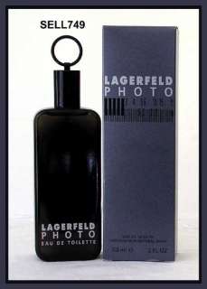 LAGERFELD PHOTO by Karl Lagerfeld 2 oz EDT Spray *NIRB*  