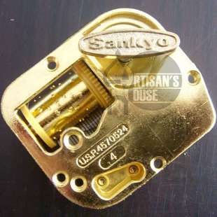 Golden 18 Note Musical Movement For Music Box,Many Song  