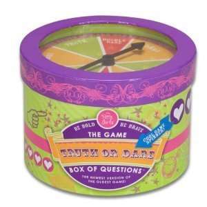    Box Girls Truth or Dare Mini Box of Questions Toys & Games