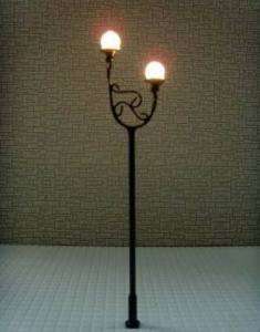 L328 20pcs Model Railway Lamppost lamp HO OO 9cm  