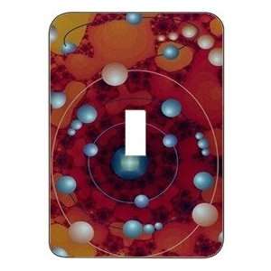  Light Switchplate Cover   Single Toggle   Metal Designer 