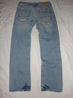 Abercrombie Mens Low Rise Kilburn Destroyed Jeans 32x34  