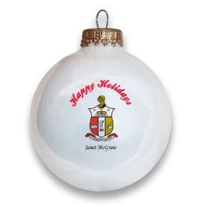  Kappa Alpha Psi Holiday Ball Ornament: Home & Kitchen