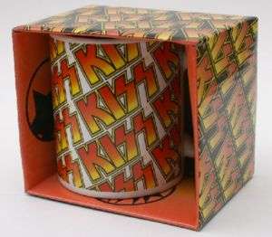 Kiss Official Ceramic Coffee Cup Mug Gift Box New  