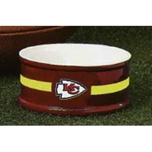  Kansas City Chiefs Small Sculpted Bowl *: Sports 