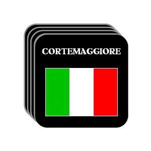  Italy   CORTEMAGGIORE Set of 4 Mini Mousepad Coasters 