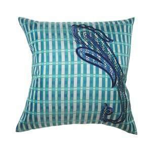 Filos PPS201106 440 Large Plaid Paisley Decorative Pillow:  