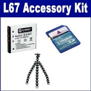  Samsung L67 Digital Camera Accessory Kit includes KSD2GB 