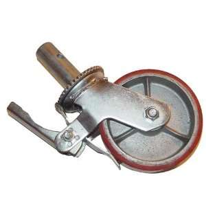  2 Scaffolding Casters 6 with Brake Swivel Caster: Office 