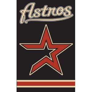  Houston Astros 2 Sided XL Premium Banner Flag: Sports 