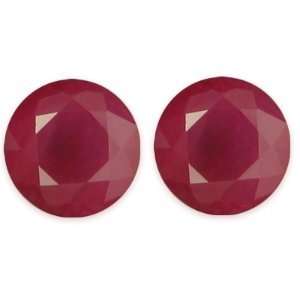  3.23 Carat Loose Rubies Round Cut Pair Gemstone Jewelry