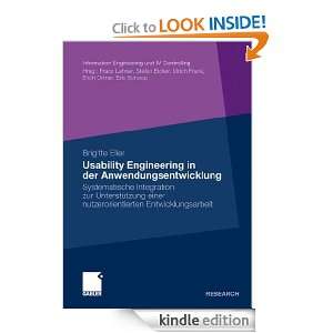 Usability Engineering in der Anwendungsentwicklung Systematische 