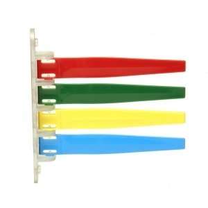  Exam Room Signal, 4 Flags, Red/Green/Yellow/Blue   1 EA 