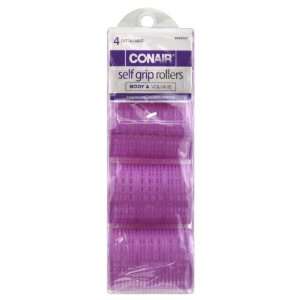  Conair Rollers, Self Grip, Extra Large 4 rollers Health 