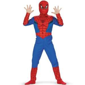  Spiderman Costume Child Small 4 6: Toys & Games