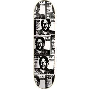  Girl Anderson The Giant Skateboard Deck   8.5 Sports 