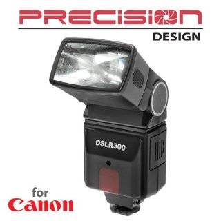 precision design dslr300 universal high power auto flash with zoom 