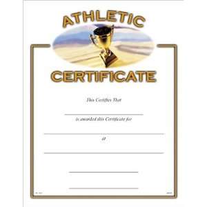  Sports Award Certificates Athletic Certificate