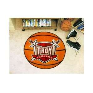  Troy Trojans 29 Round Basketball Mat