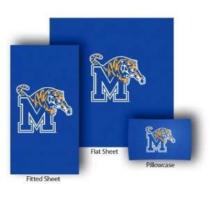   Tigers Fitted/Flat Bed Sheet and Pillow Case Set