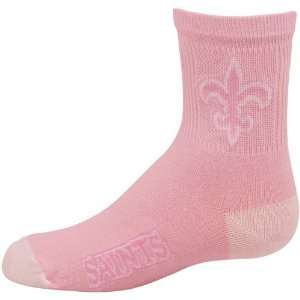    New Orleans Saints Preschool Pink Team Logo Socks Automotive