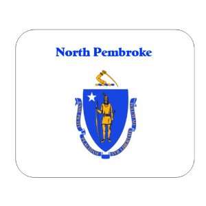   Flag   North Pembroke, Massachusetts (MA) Mouse Pad 