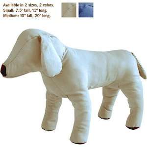 Dog Mannequins   Ivory, Medium size 10 tall, 20 long:  