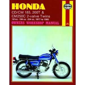  Haynes Manual   Honda CD CM 185 200T 250C 1977 1985 