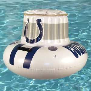  Indianapolis Colts Inflatable Floating Cooler: Sports 