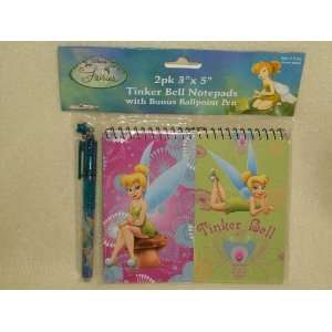  Disney Tinker Bell Notepads Toys & Games