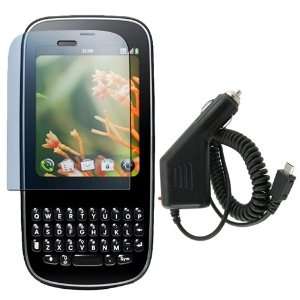   COVER + CAR CHARGER FOR PALM PIXI PLUS Cell Phones & Accessories