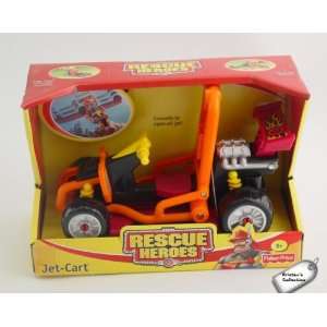  RESCUE HEROES Jet Cart/Jet Car/Airplane 