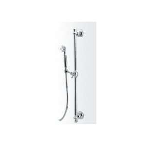  Aqua Brass 12651pc shower rail: Home Improvement