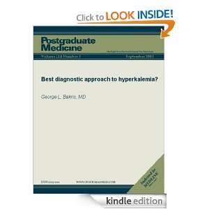 Best diagnostic approach to hyperkalemia? (Postgraduate Medicine 