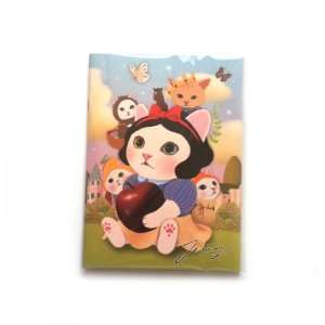  Jetoy Choo Choo Cat Kitty Snow White Decorative Notebook 5 