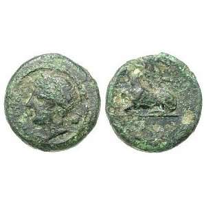  Syracuse, Sicily, Agathokles, 317   289 B.C.; Bronze AE 19 