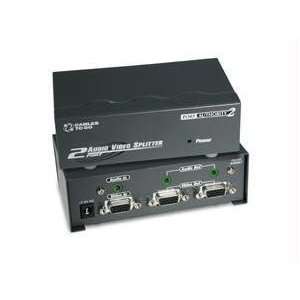  2 Port UXGA Splitter/Extender with Audio Electronics