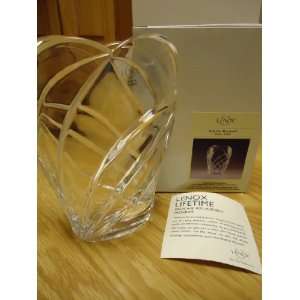 Lenox Arctic Bloom Lead Crystal Vase   6.25  Home 