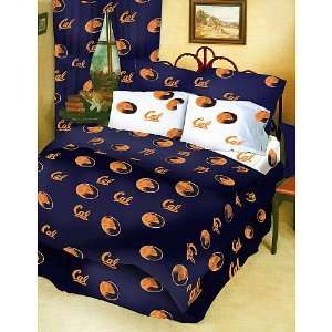 Cal Berkeley Golden Bears Full Bed In A Bag Rotary Print From College 